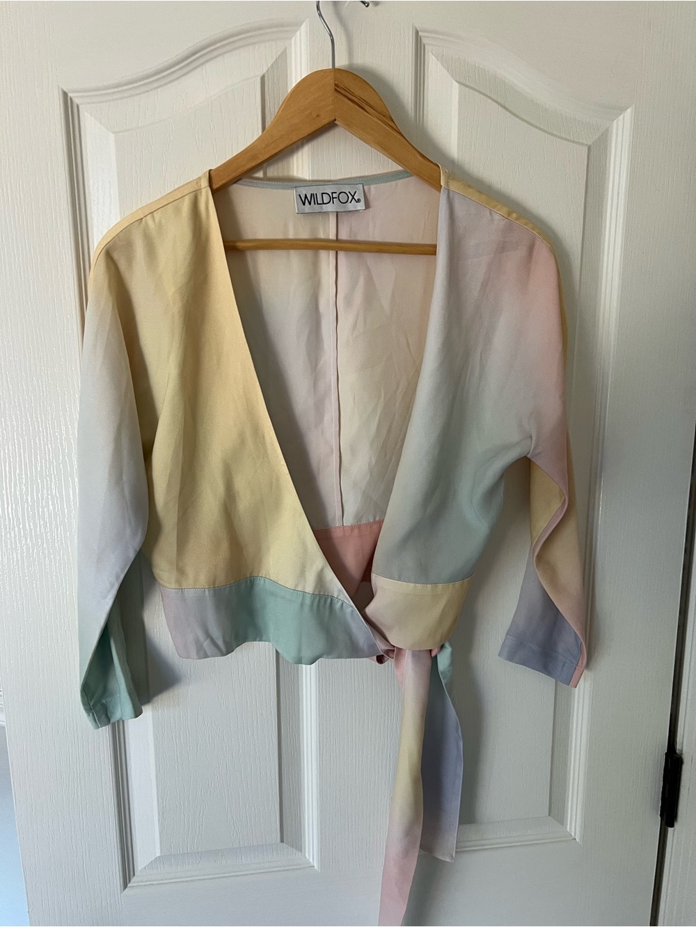 Wildfox Pastel Gradient Drawstring pants and top